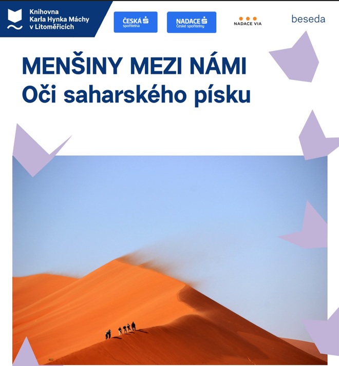 Menšiny mezi námi - Oči saharského písku - 6.5. od 17.30 hod
