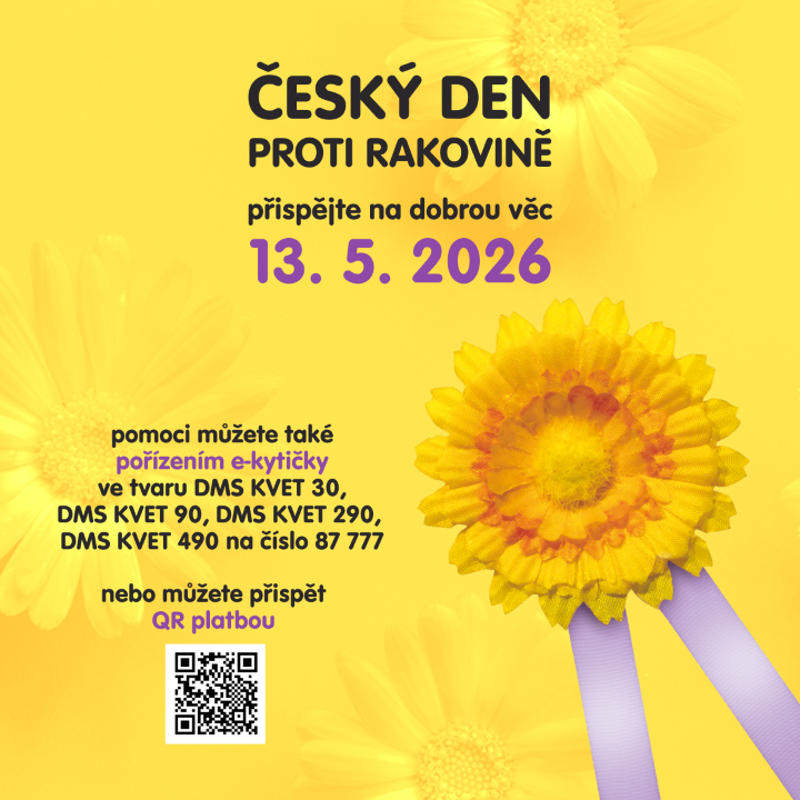 Český den proti rakovině 13.5. 2026